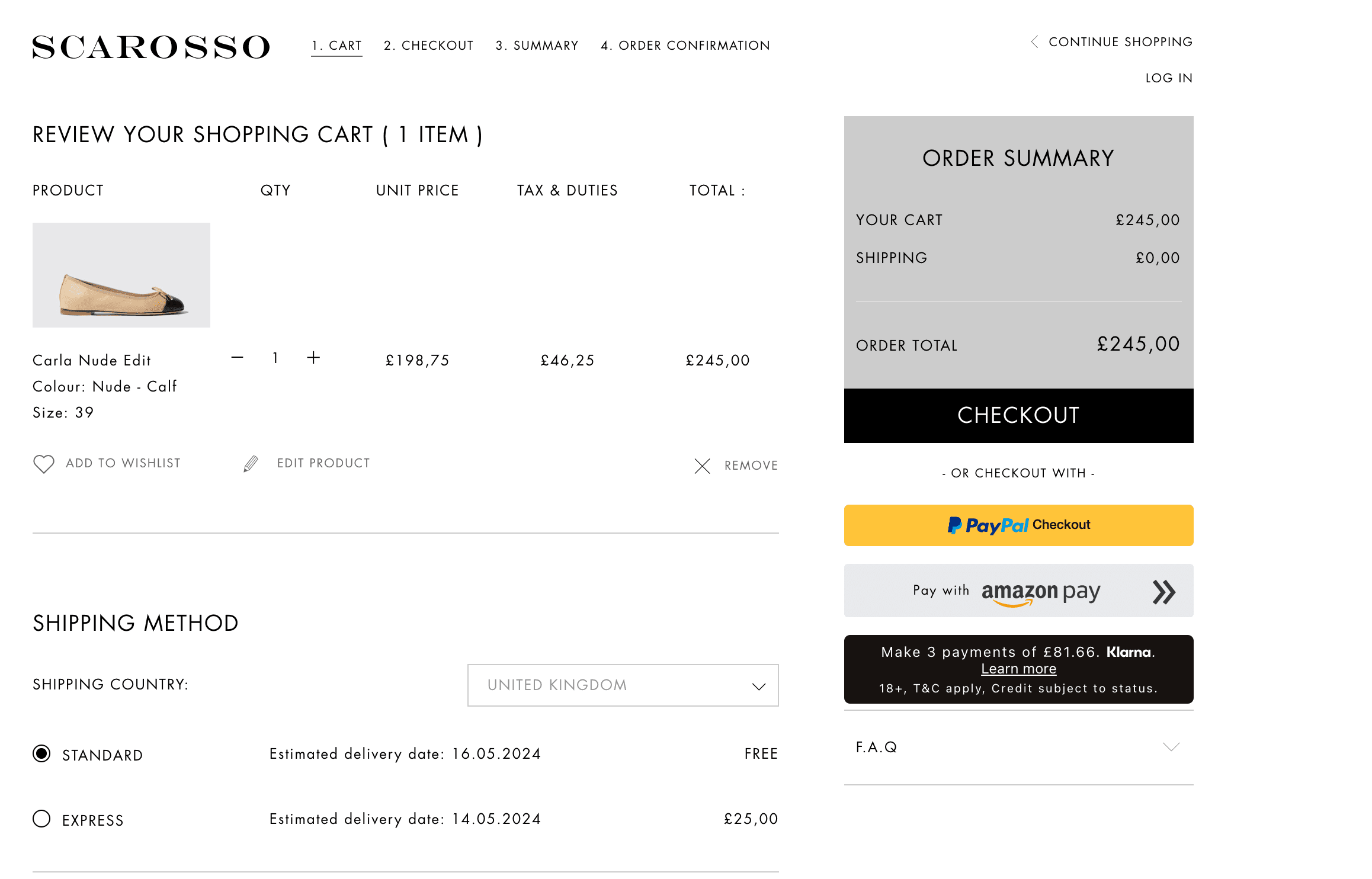 How to apply SCAROSSO coupon code